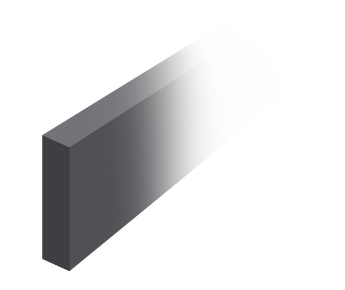 1850-V Polyurethankanten-satz (Poly mit Logo)