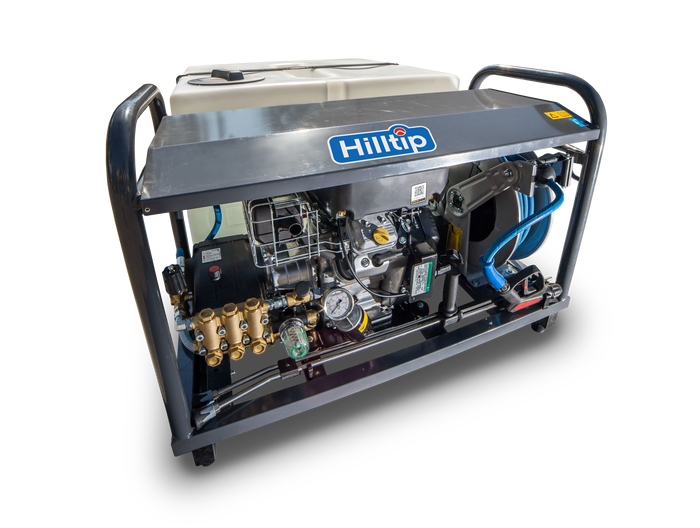 Hilltip Jet-It HT1623ES Mobiler Kaltwasser Hochdruckreiniger, 160bar/23l/min. 500l