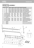 Scraper bracket left S1650