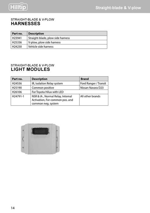 Light Module, Toyota Hilux with LED