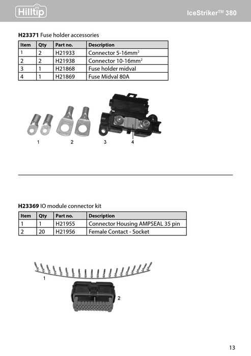 H23371 Zubehör Sicherungshalter