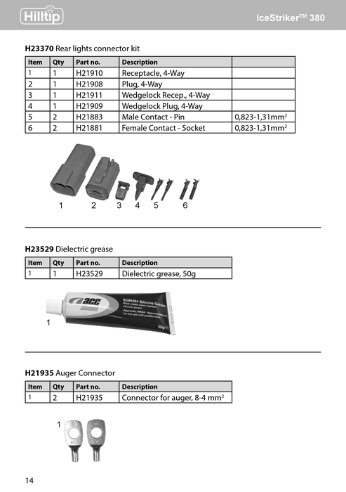 H23529 dielektrisches Fett 50g