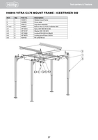Vitra C375 Mount frame for IceStriker 550