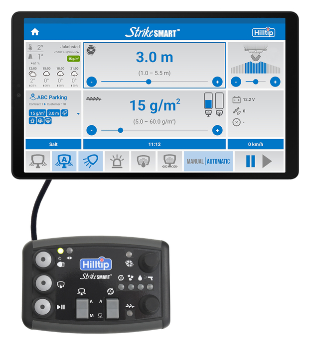STRIKESMART&trade;- PLUS touch control (8,7) with panel
