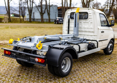 City Abroller - City Abrollcontainer - City Abrollkipper - City Hakenlift Piaggio Porter NP6 HWNtec