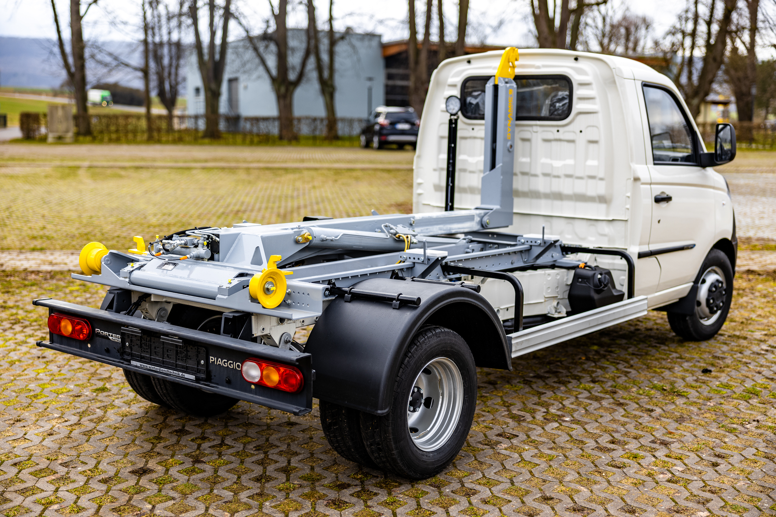 City Abroller - City Abrollcontainer - City Abrollkipper - City Hakenlift Piaggio Porter NP6 HWNtec