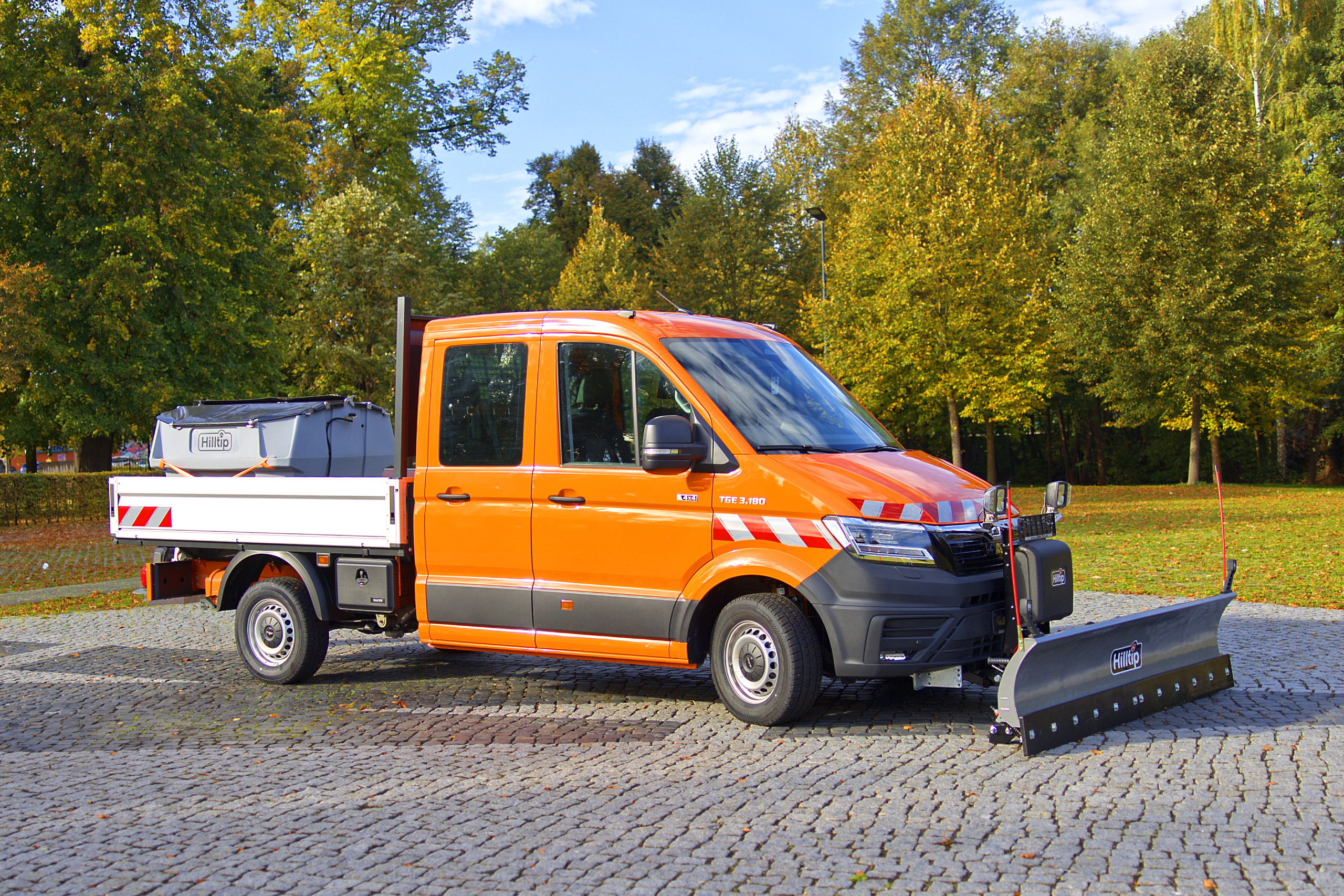 MAN TGE Winterdienst Umbau HWNtec Hilltip Winterdienstfahrzeug 3,5t 4x4