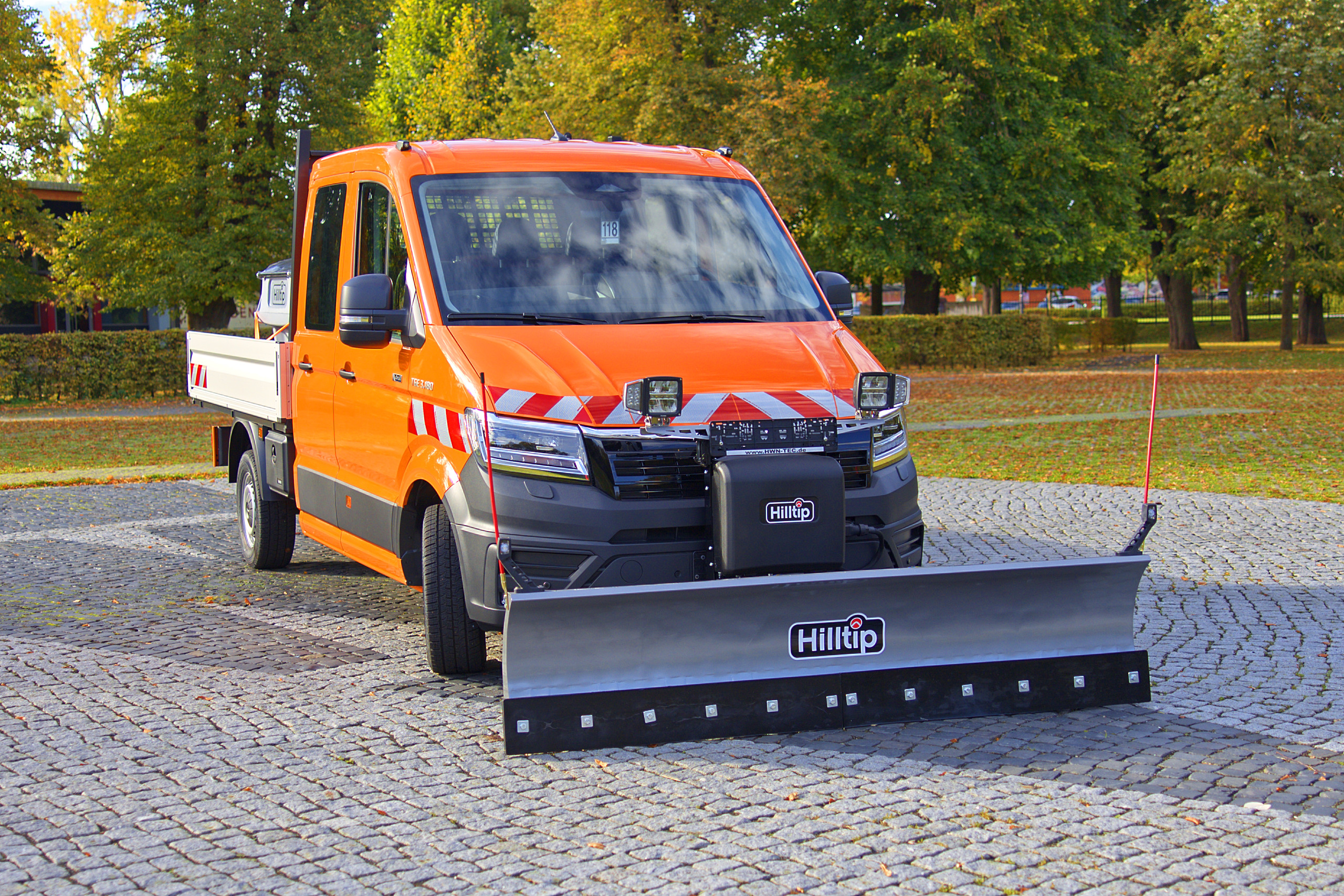 MAN TGE Winterdienst Umbau HWNtec Hilltip Winterdienstfahrzeug 3,5t 4x4