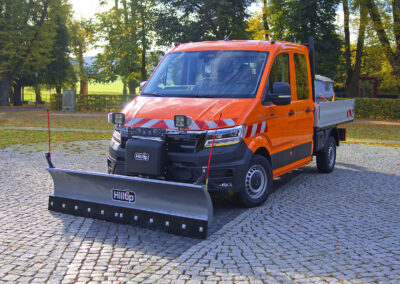 MAN TGE Winterdienst Umbau HWNtec – Dreiviertelansicht vorne 4x4